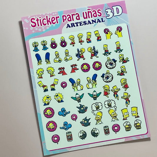 Sticker Los Simpson