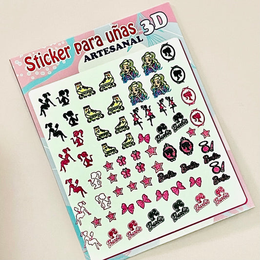 Sticker Barbie