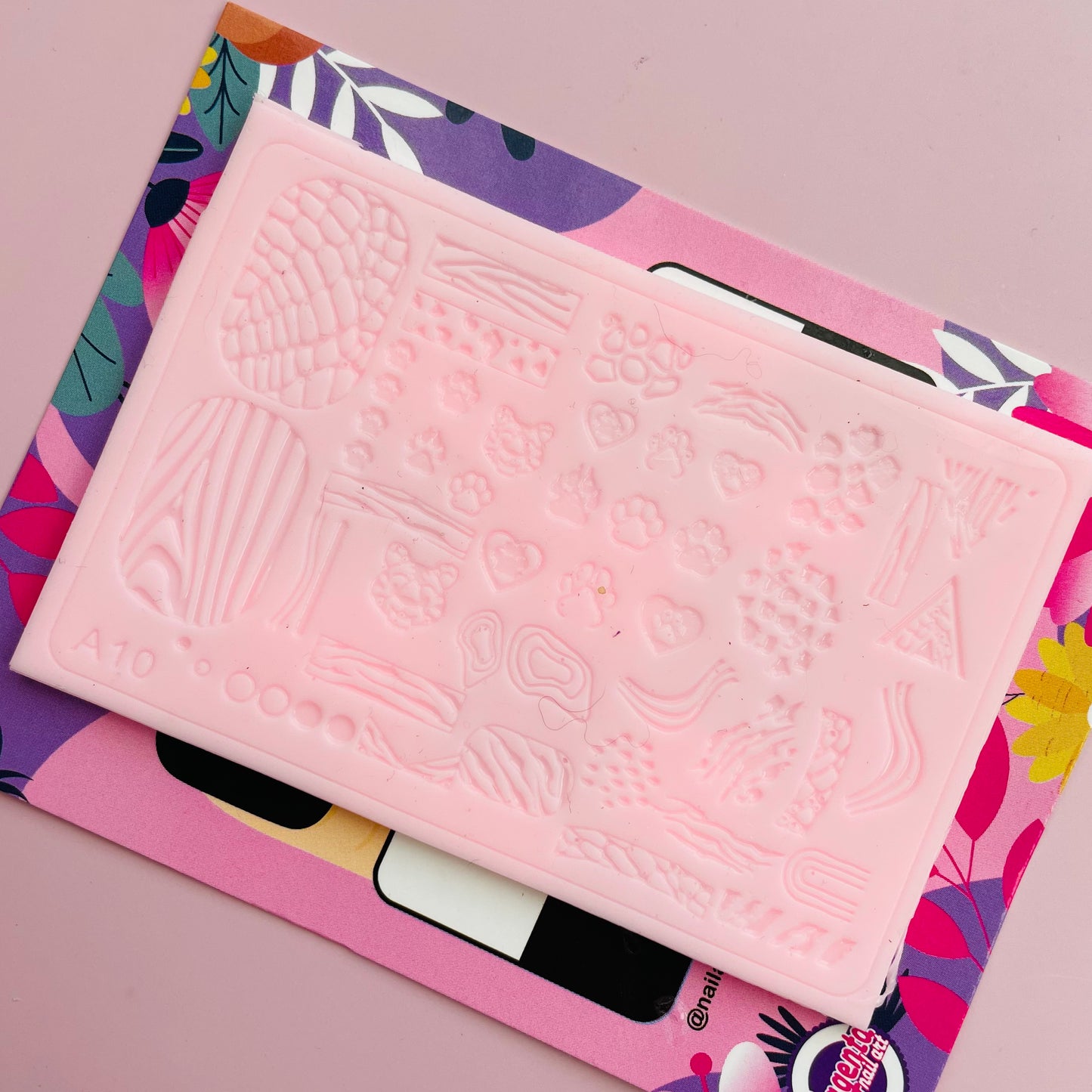 Plantilla UV animal print