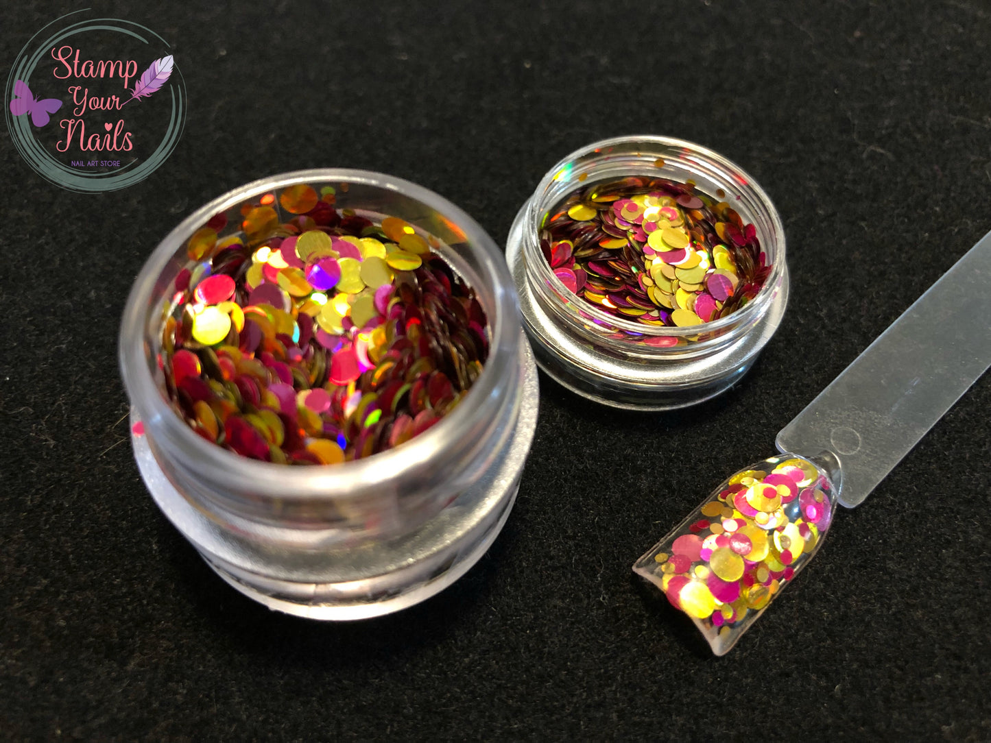 Confetti - Stamp your nails