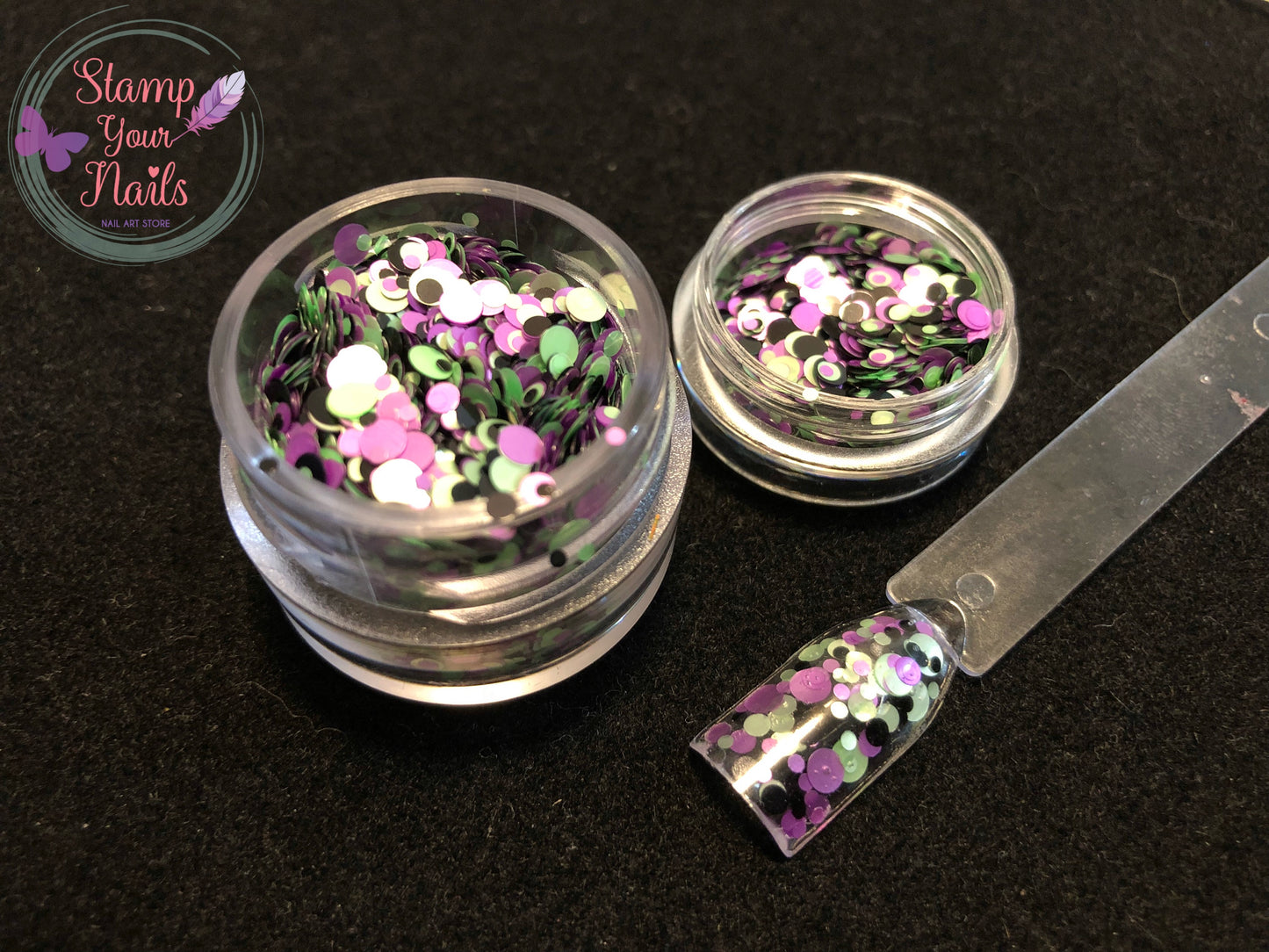 Confetti - Stamp your nails