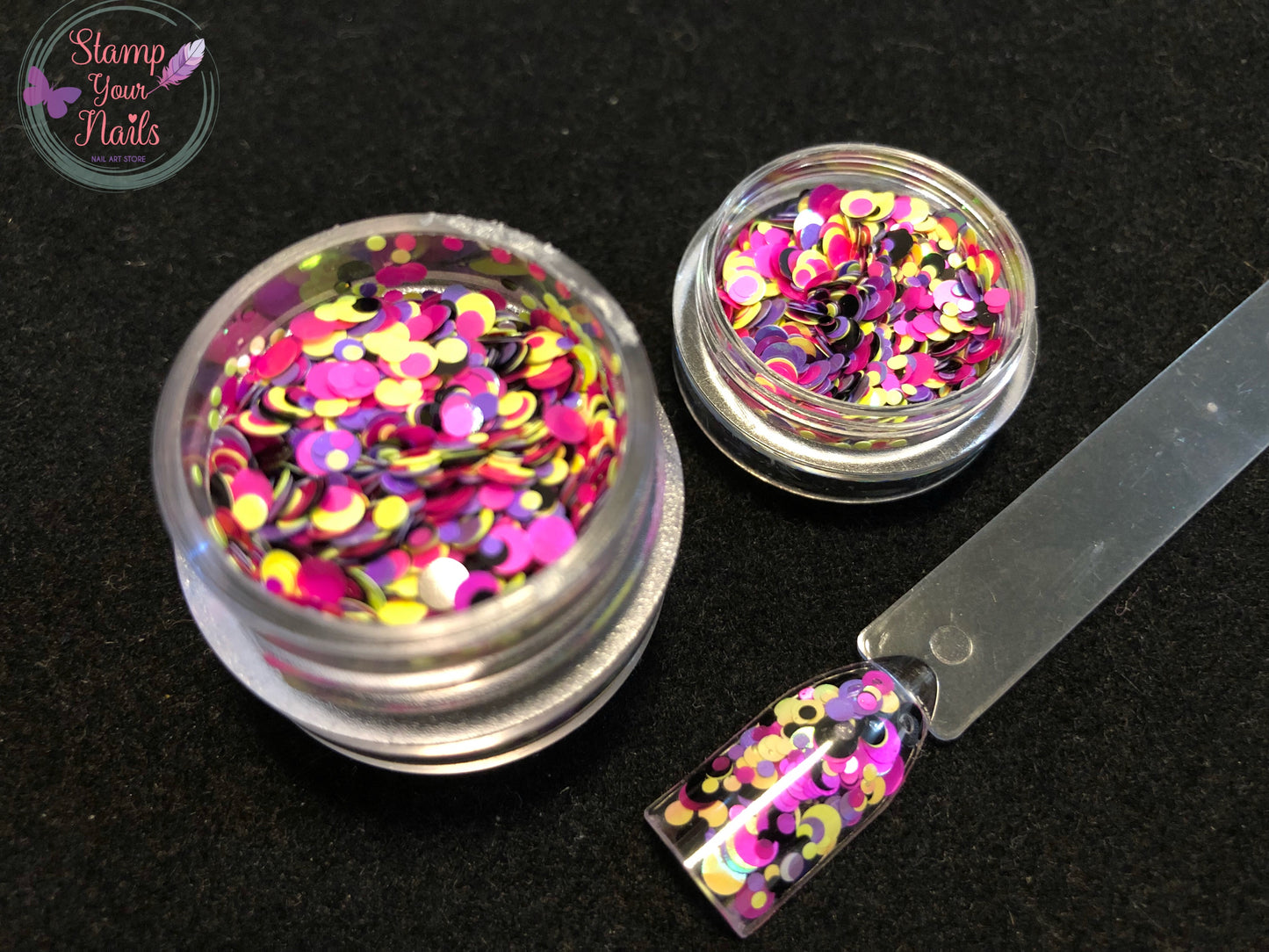 Confetti - Stamp your nails