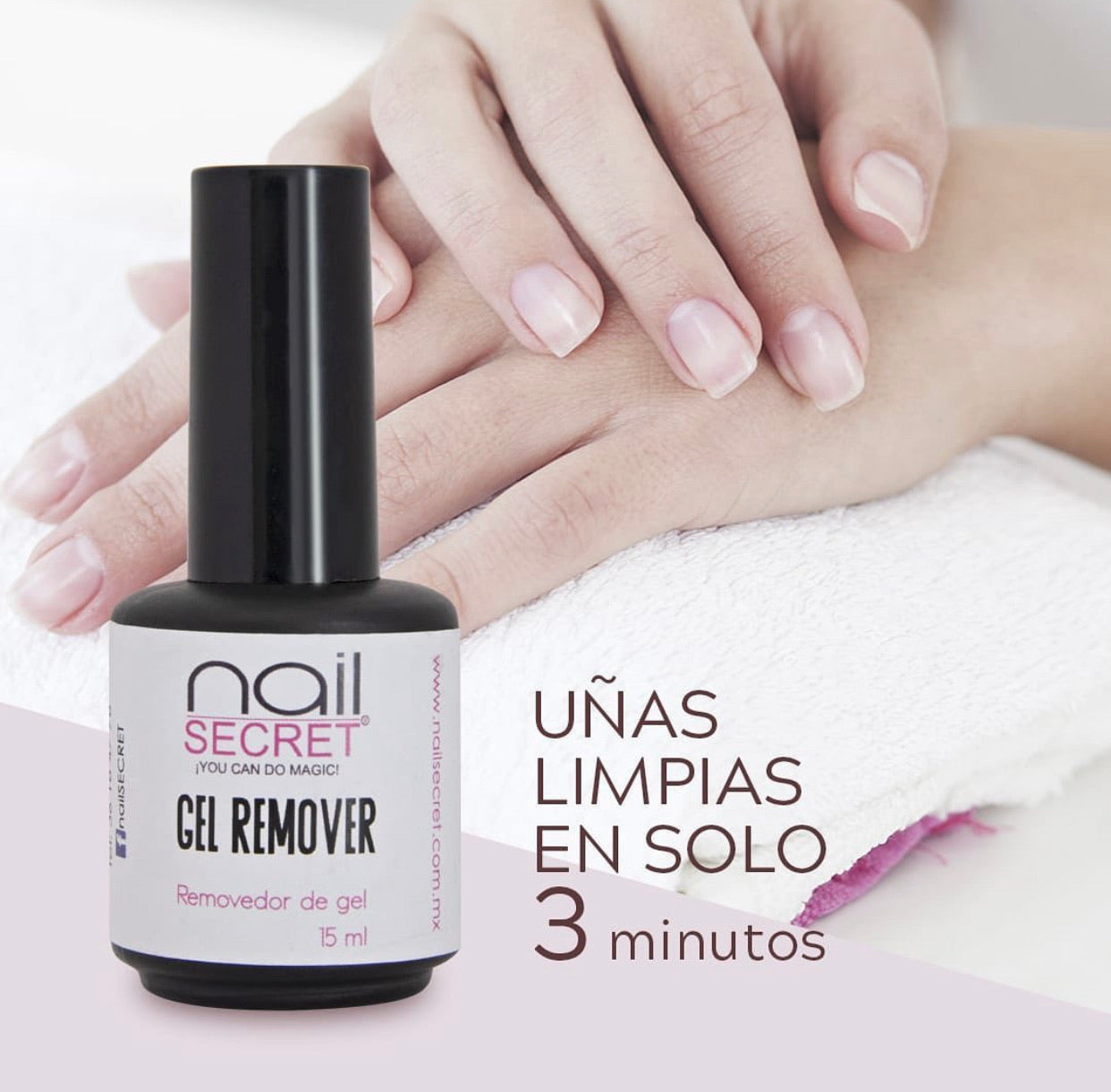 Removedor de gel o acrílico