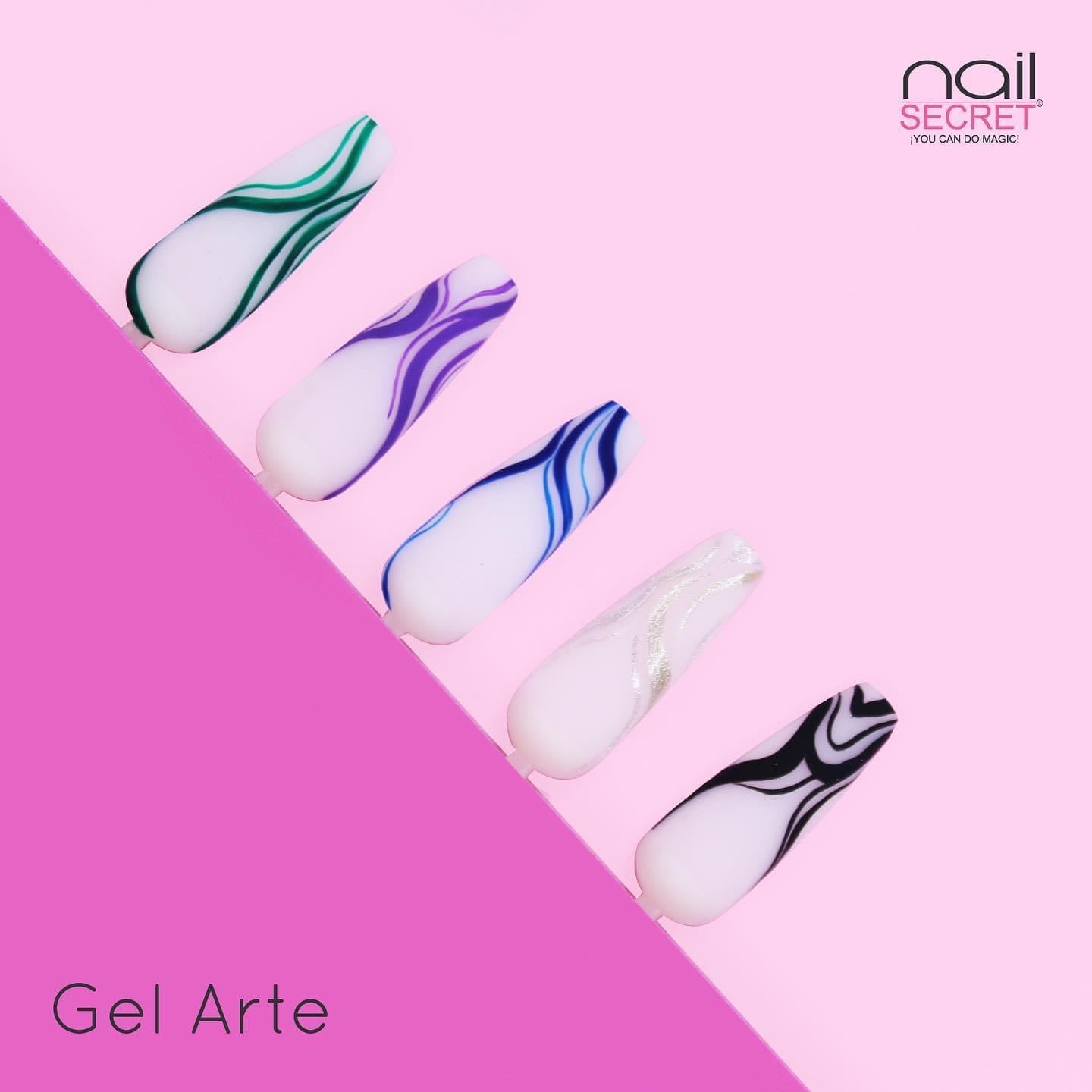 Gel arte - painting, stamping y gel semi