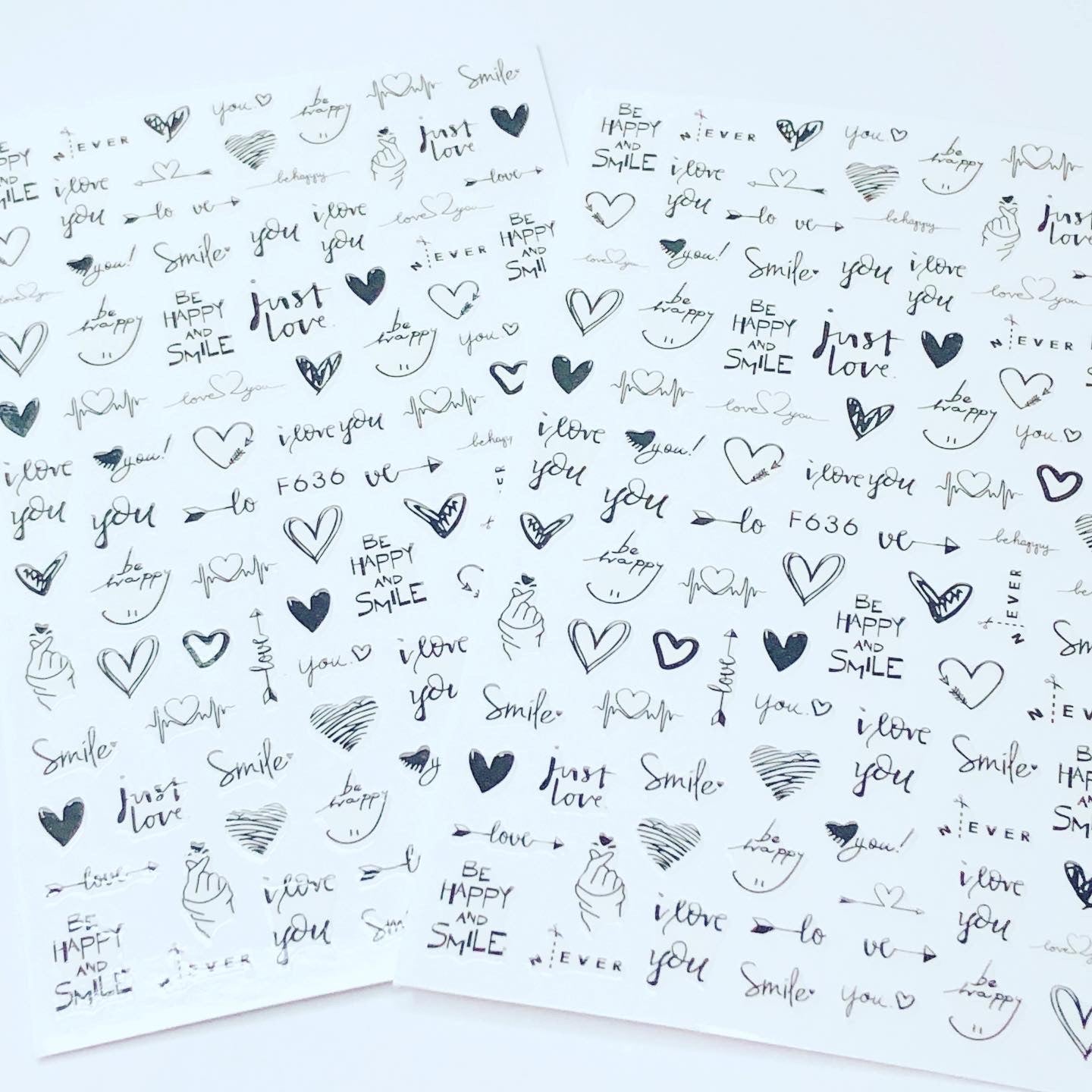 Sticker Hearts