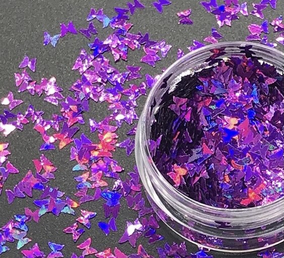 Mariposa fiusha tornasol