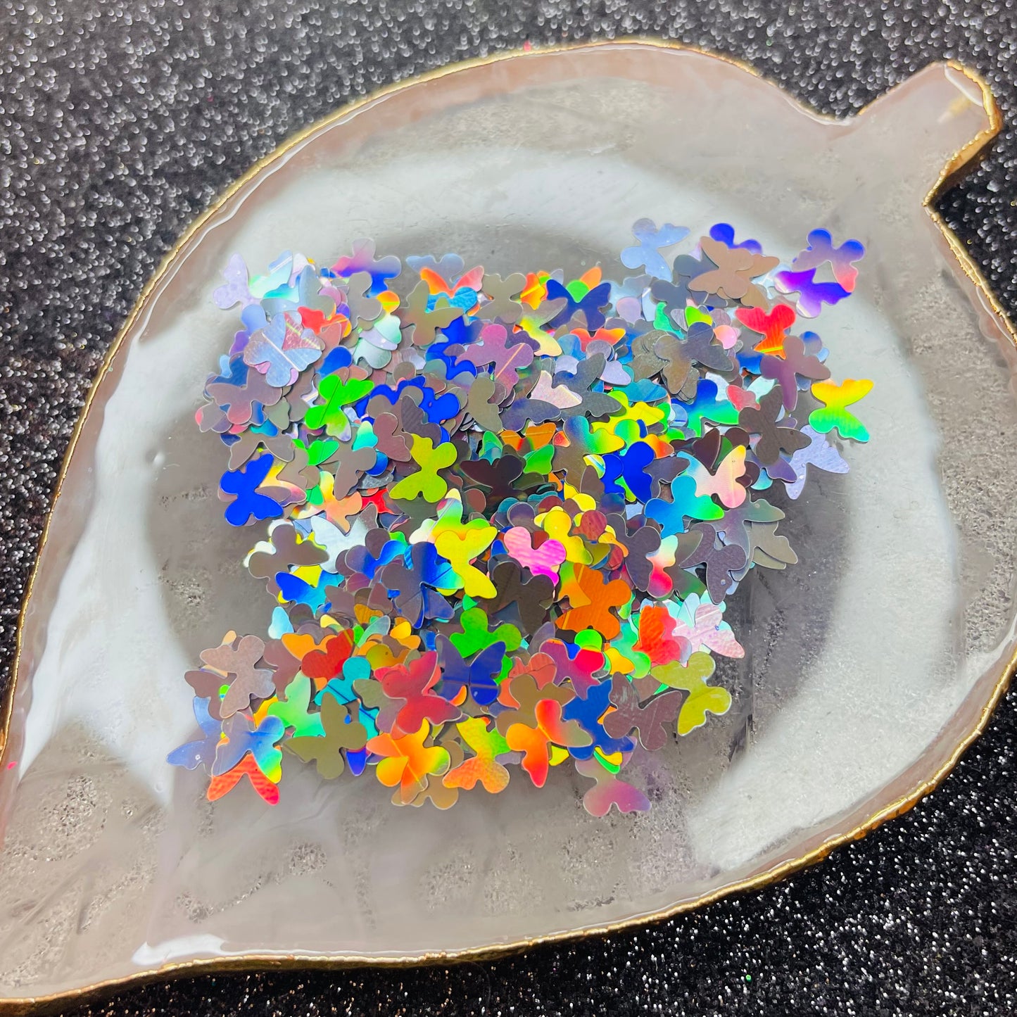 Mariposa Plata tornasol