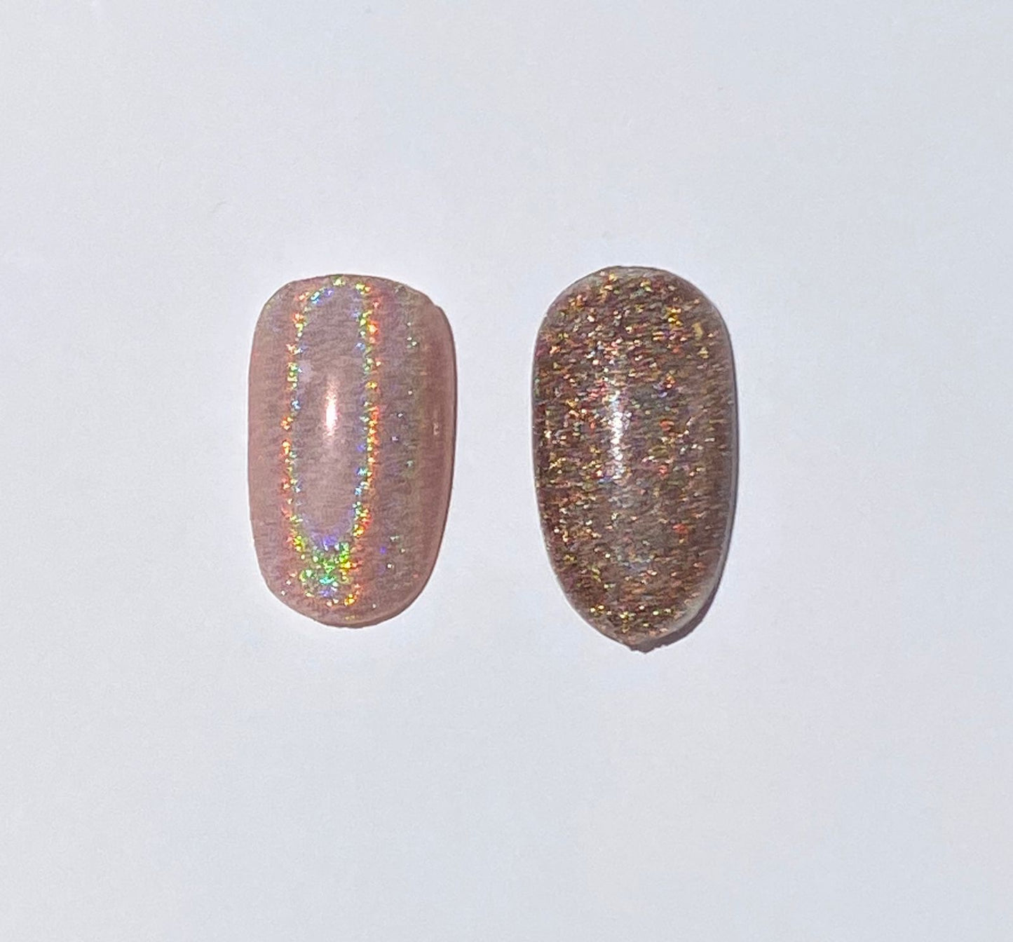 Rose gold holográfico