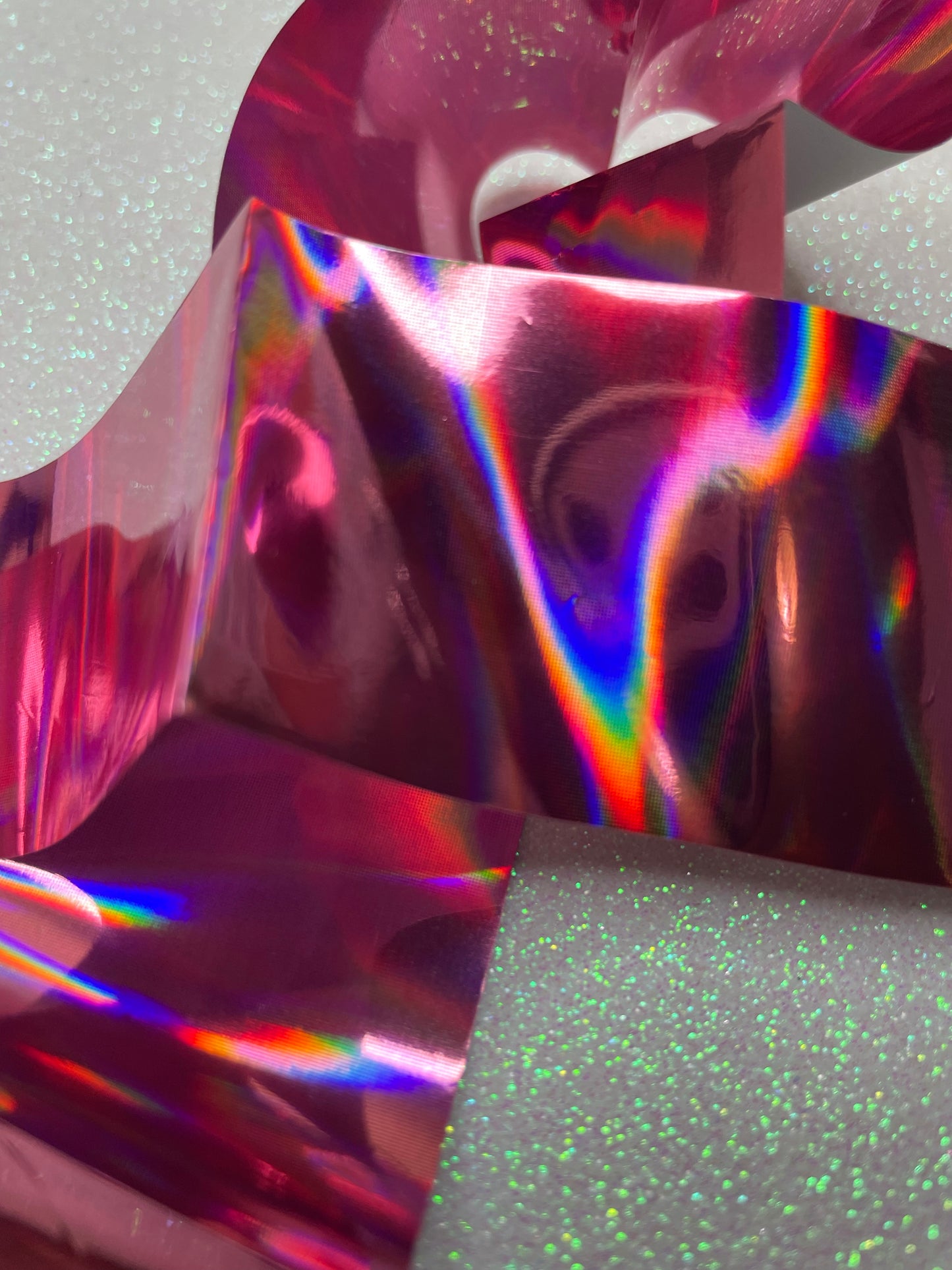 Foil Rosa holográfico