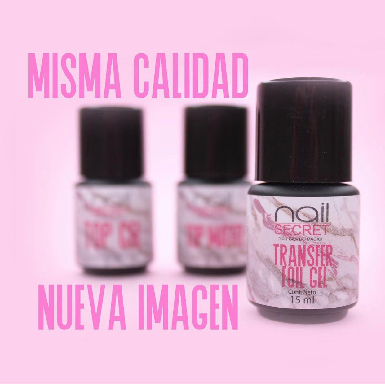 Transfer foil gel