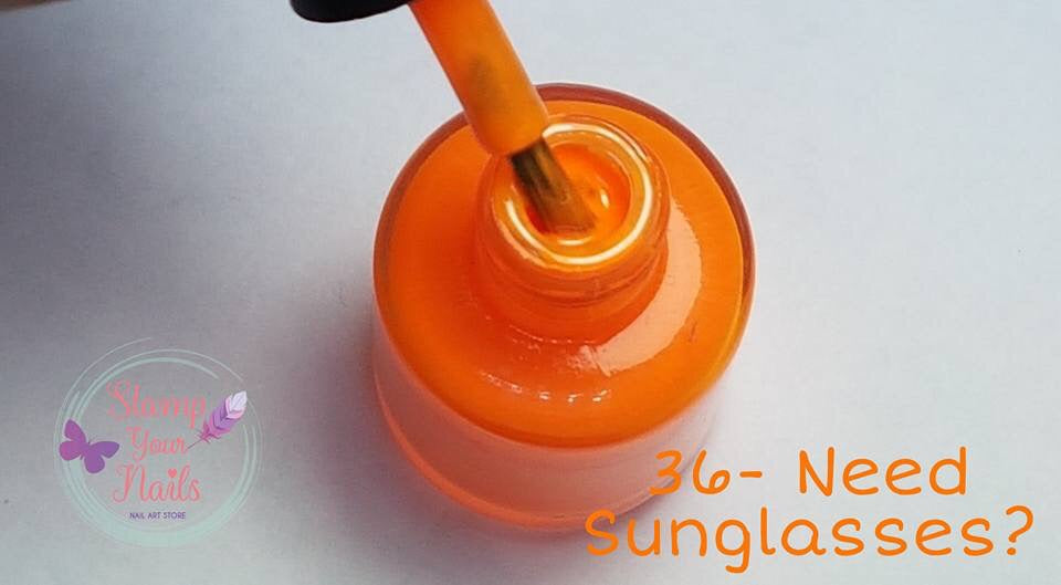 36 Need Sunglasses? - Stamp your nails
