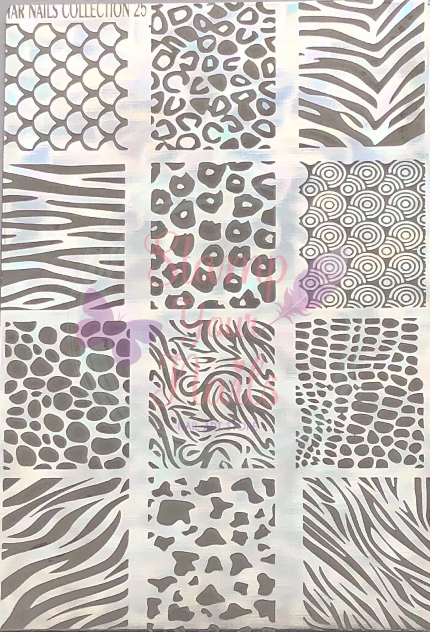 Animal Print 1 - Stamp your nails