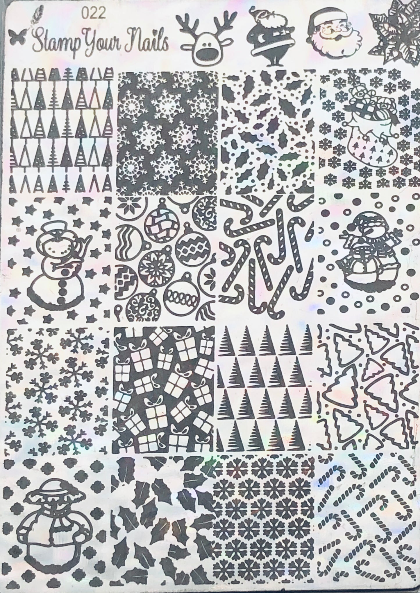 Christmas 12 - Stamp your nails