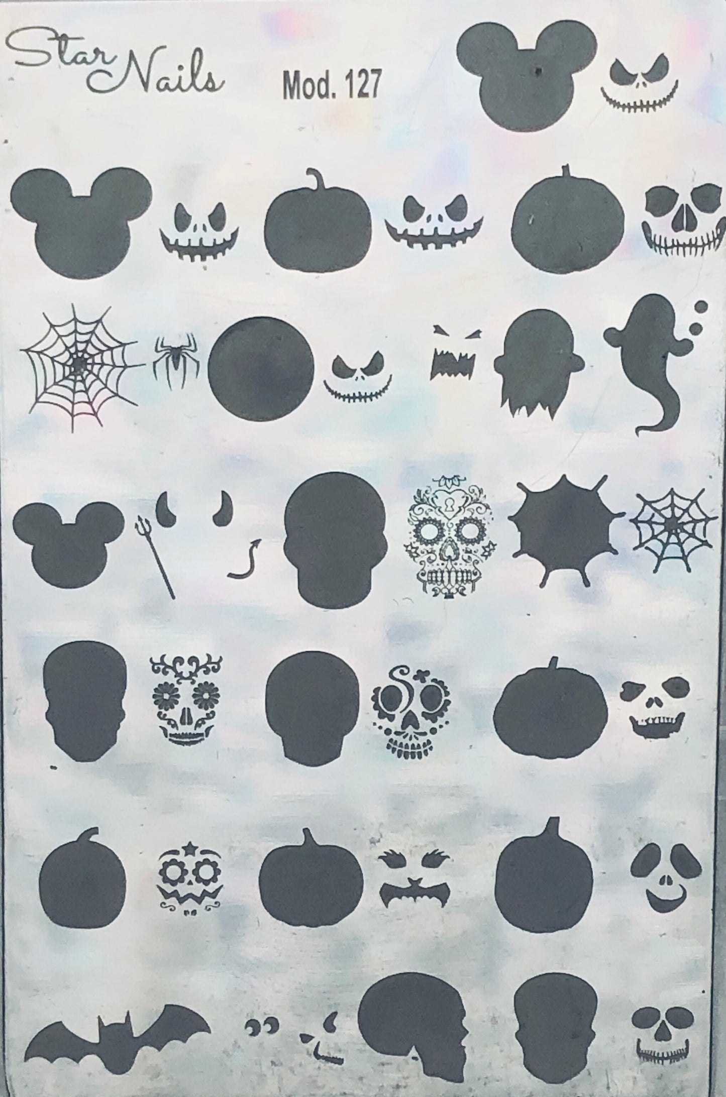 Calaveras 2 - Stamp your nails