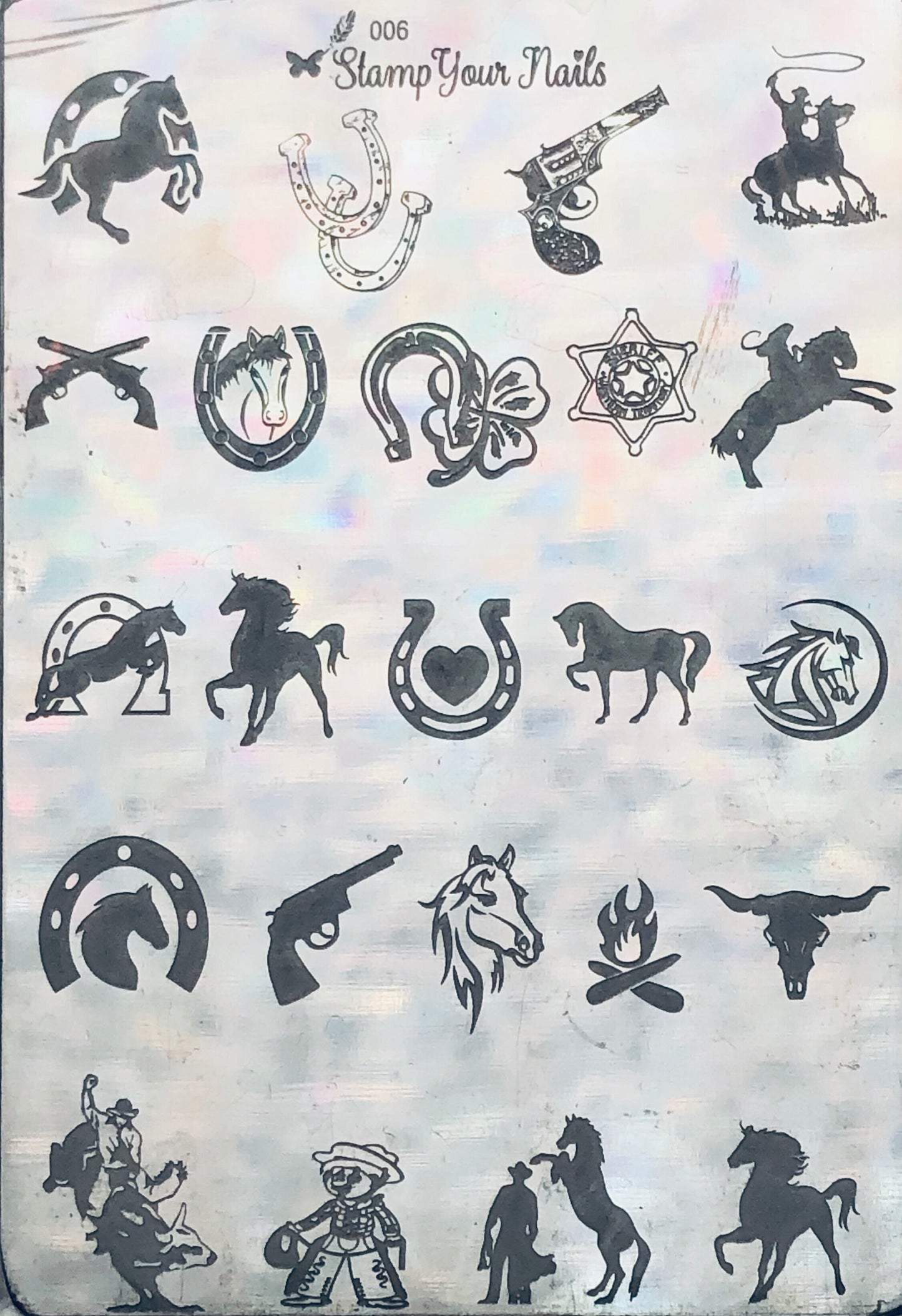 Horse - Stamp your nails