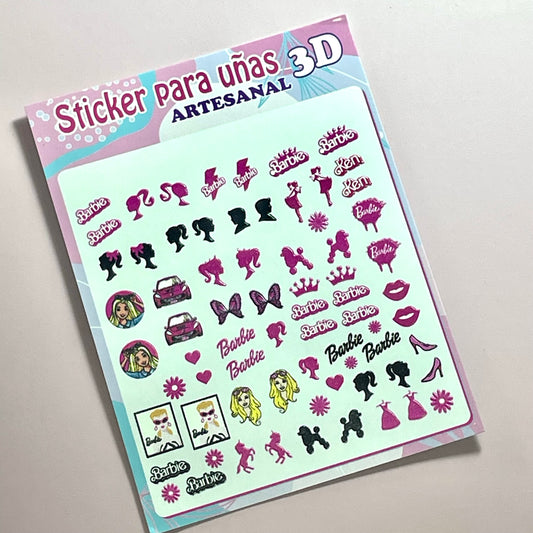 Sticker Barbie 2