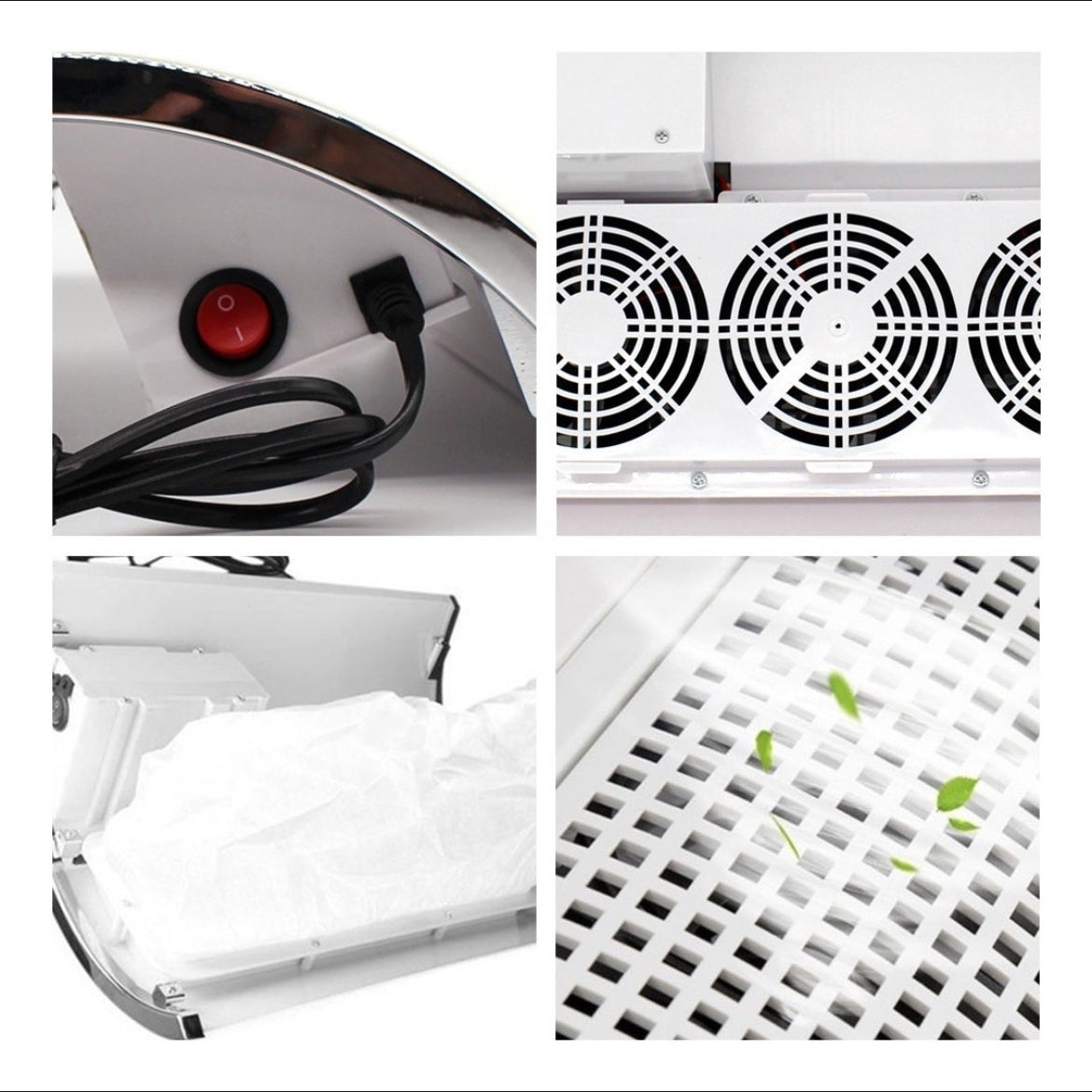 Extractor de polvo uñas