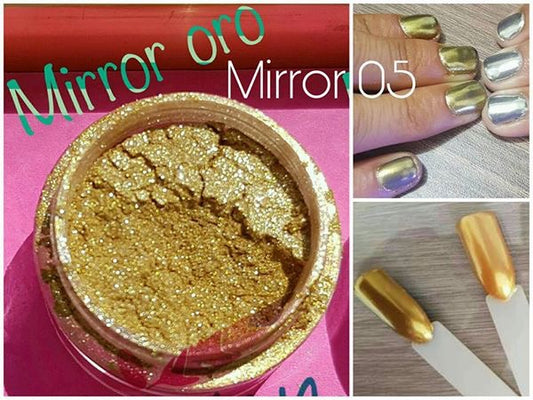 Mirror 06 - Efecto espejo Oro