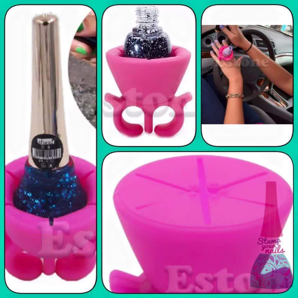 Anillo portaesmalte - Stamp your nails