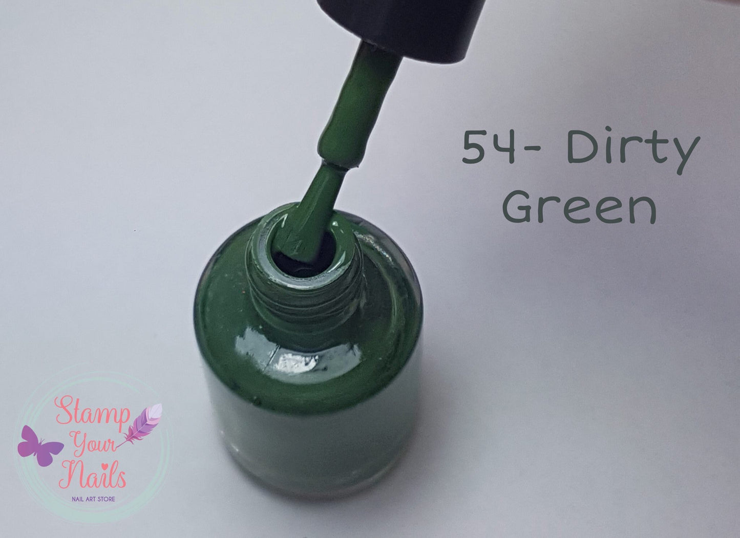 54 Dirty Green - Stamp your nails