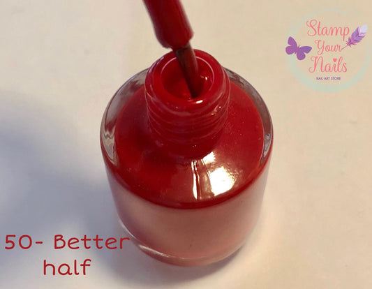 50 Better half - Stamp your nails