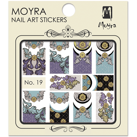 Nail art sticker Moyra 19
