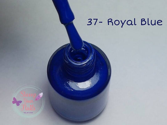 37 Royal Blue - Stamp your nails