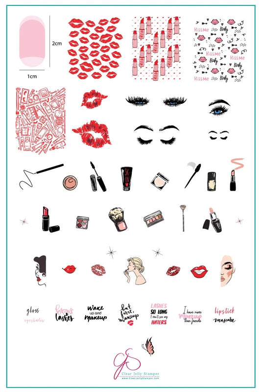 But first, make up