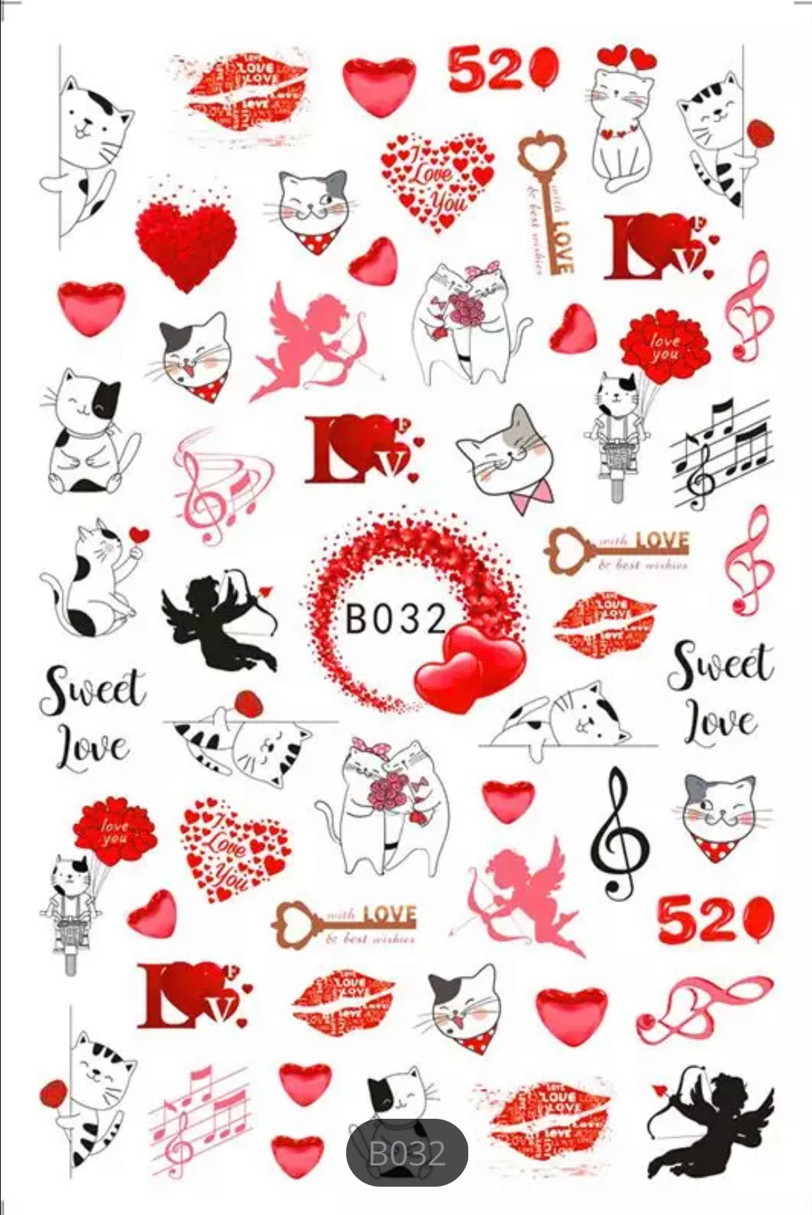 Stickers San Valentín