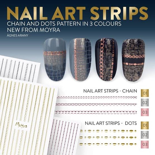 Nail art Strips - Chain