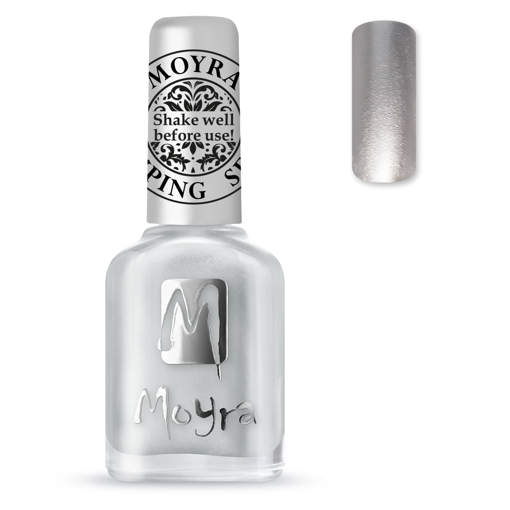 Moyra Stamping polish Silver