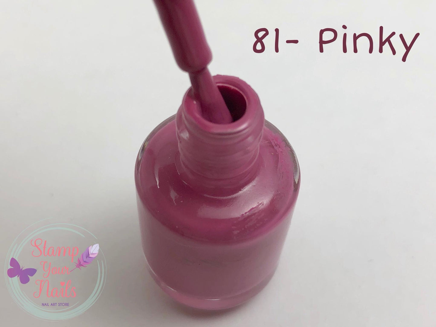81 Pinky - Stamp your nails