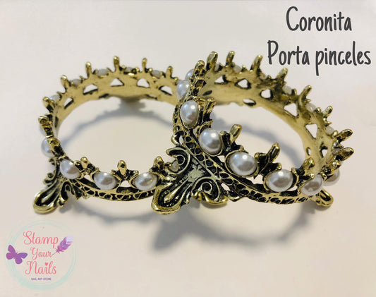 Coronita porta pinceles - Stamp your nails
