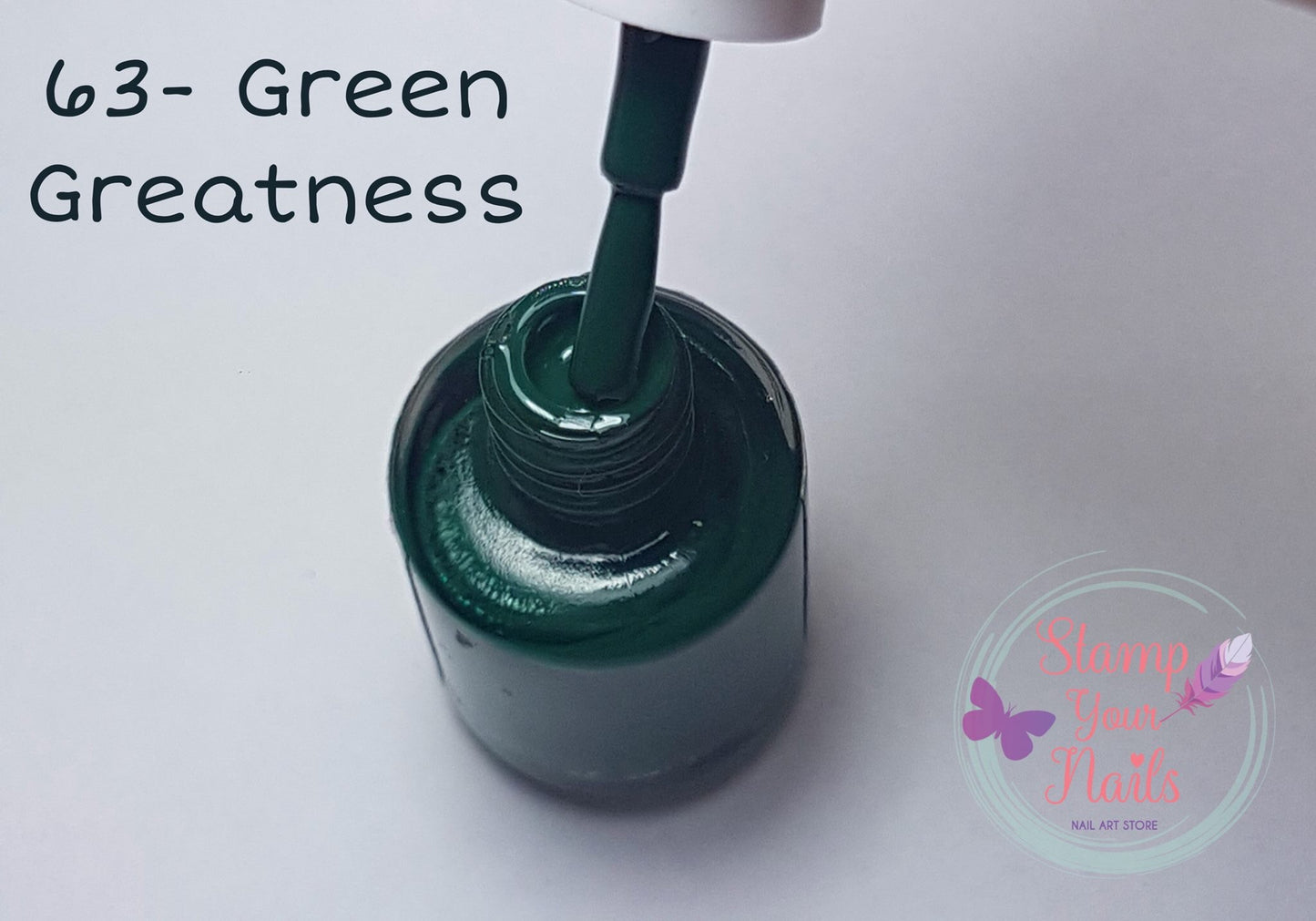 63 Green Greatness - Stamp your nails