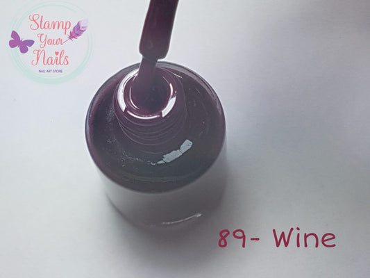 89 Wine - Stamp your nails