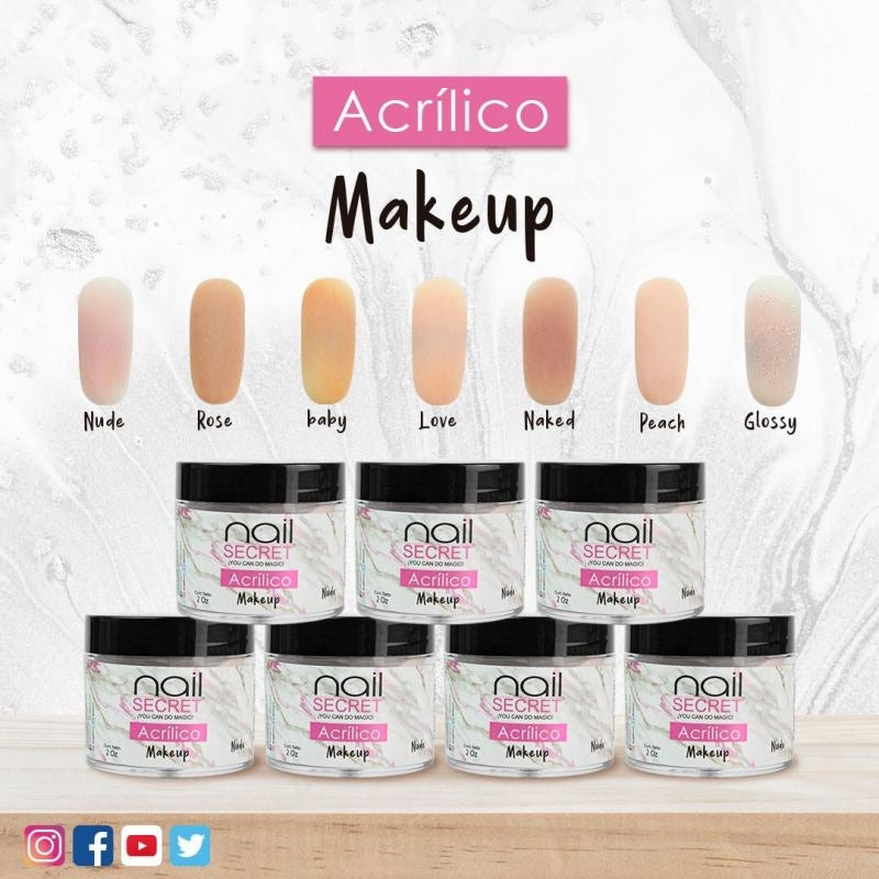 Acrílico Make up
