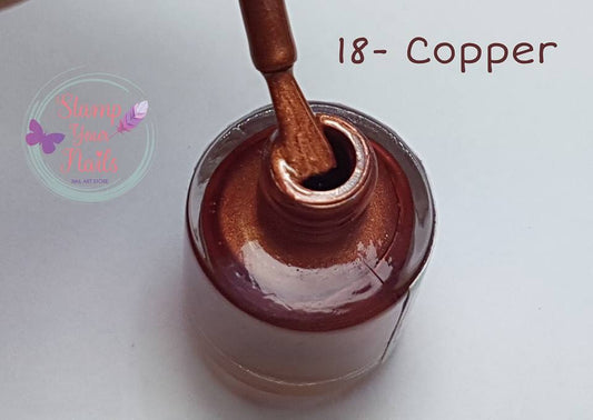 Copper - Stamp your nails