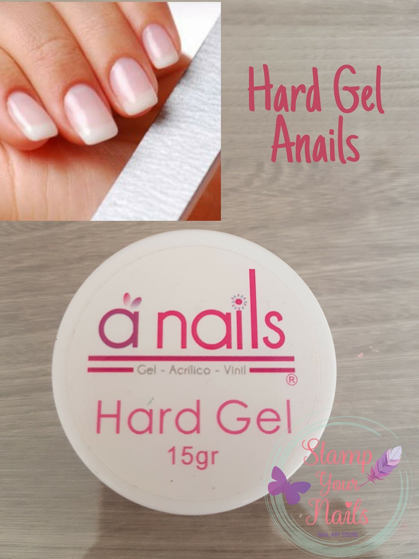 Hard gel - Stamp your nails