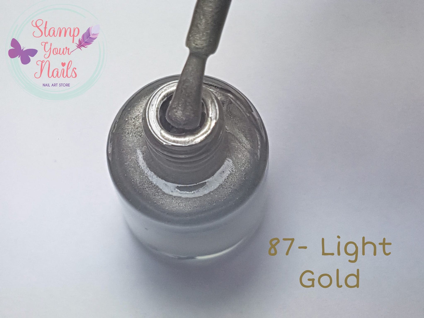 87 Light Gold - Stamp your nails