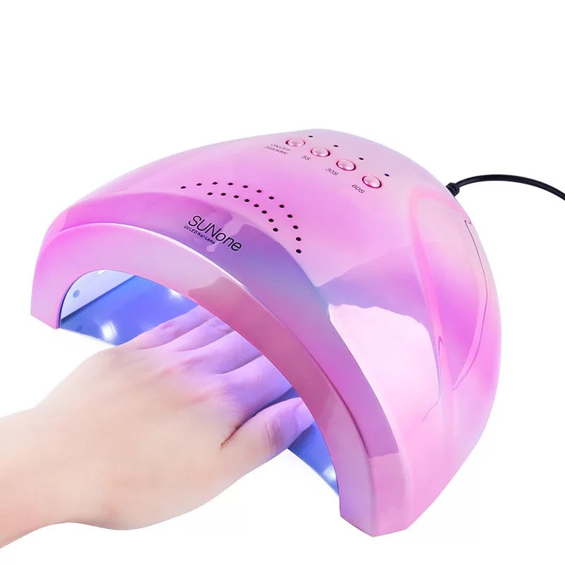 Lámpara rosa holo