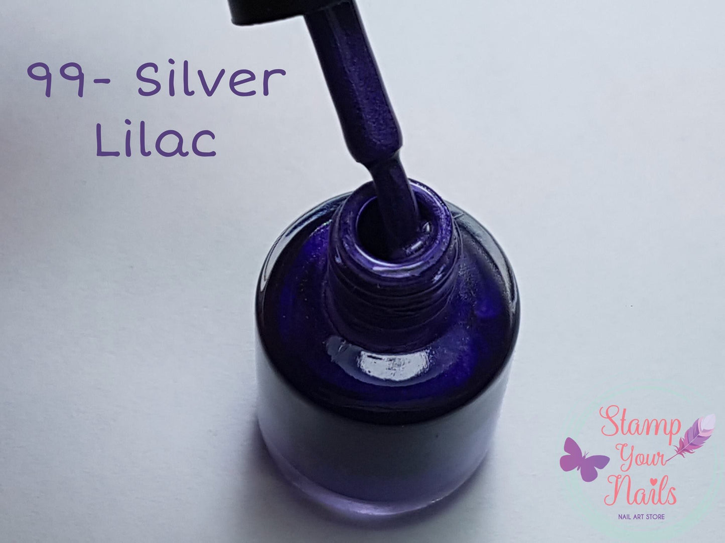 99 Silver Lilac - Stamp your nails
