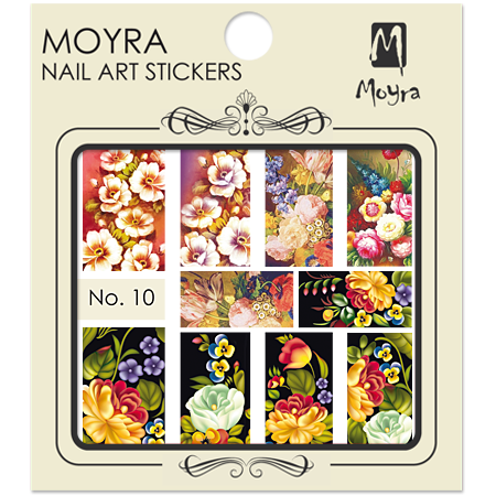 Nail art sticker Moyra 10