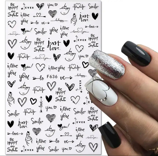 Sticker Hearts