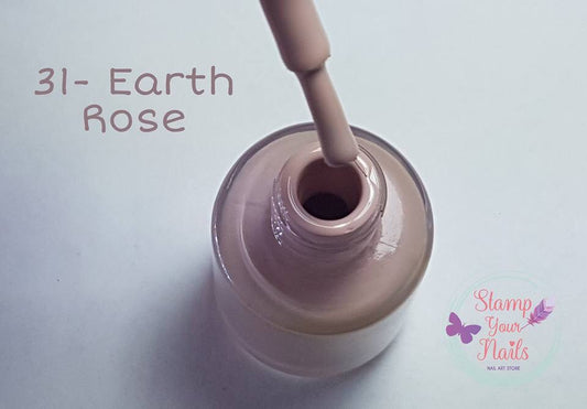 31 Earth Rose - Stamp your nails