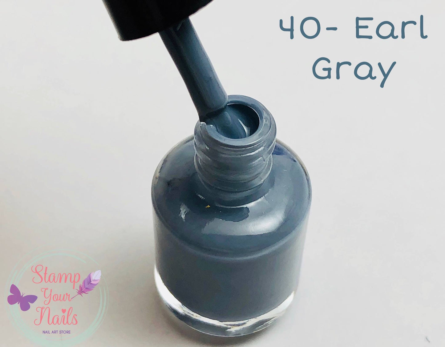 40 Earl Gray - Stamp your nails