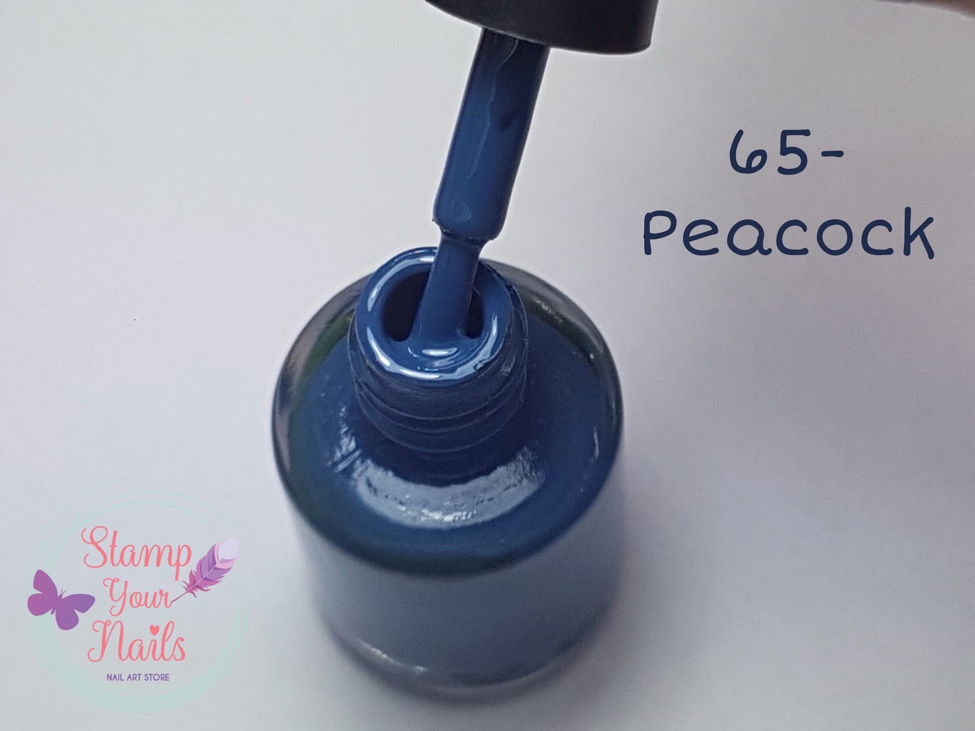 65 Peacock - Stamp your nails