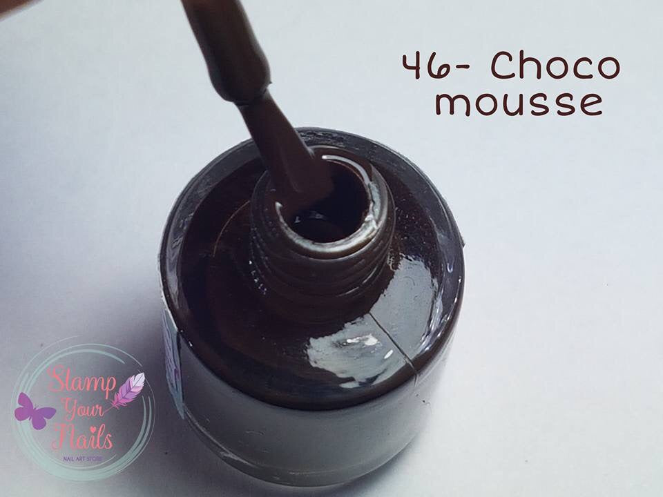 46 Choco moose - Stamp your nails