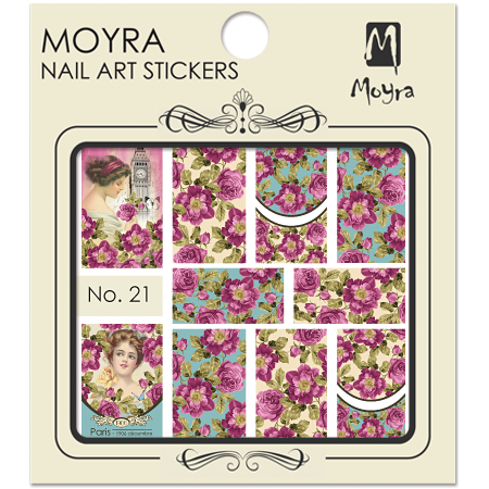 Nail art sticker Moyra 21