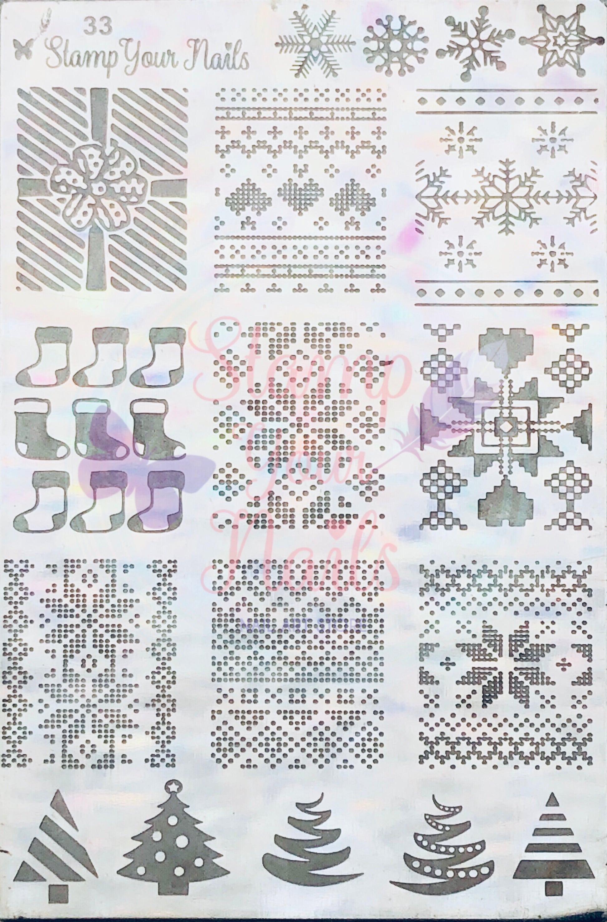 Christmas 15 - Stamp your nails