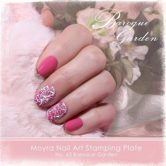 Baroque Garden - Stamp your nails